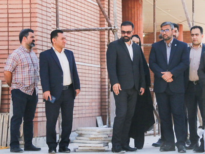 بازدید محمدحسین فیروزی از کتابخانه های لارستان