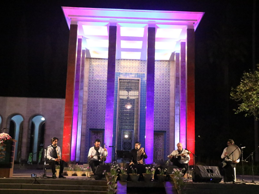 آیین گرامیداشت شیخ اجل سعدی شیرازی