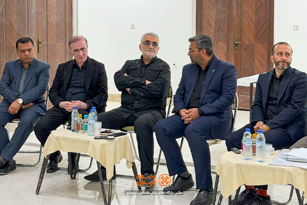 بازدید میدانی و نشست مسئولان برای بررسی آخرین نواقص کتابخانه مرکزی لار