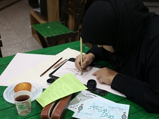 مرثیه قلم و دوات هنرمندان در رثای سالار شهیدان