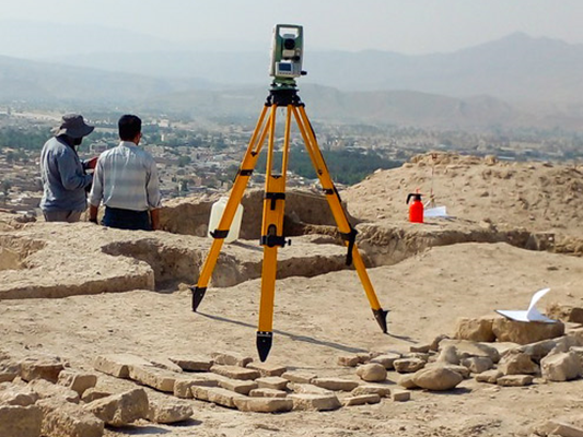 پایان کاوش باستانشناسی در محوطه قلعه اژدهاپیکر لار