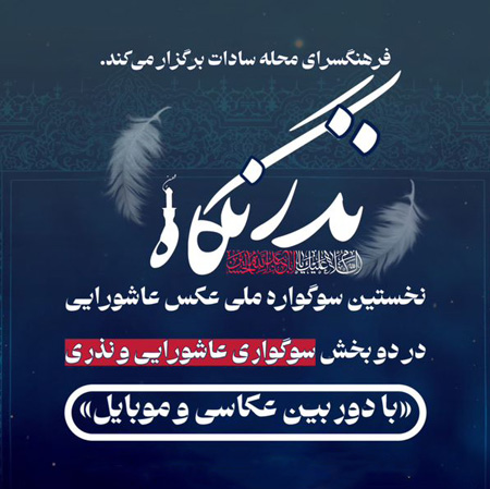 آثار امیر قیومی و مسلم پورشمسی در نمایشگاه سوگواره ملی عکس نذر نگاه