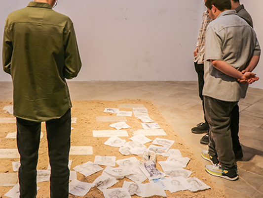 «حرف های سنگی» تجربه ای نو در گالری گردی