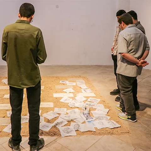 «حرف های سنگی» تجربه ای نو در گالری گردی