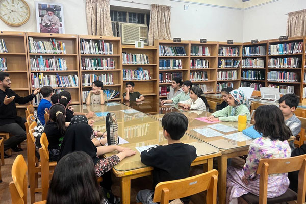نخستین جلسه محفل ادبی کودک و نوجوانان در کتابخانه گنج شایگان برگزار شد